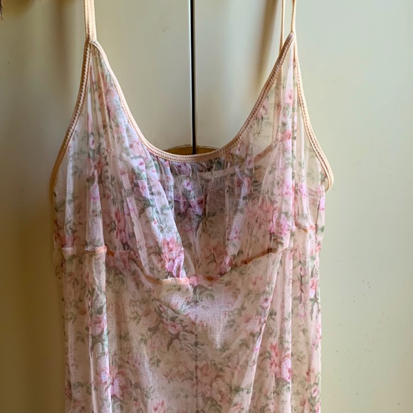 Ralph Lauren slip dress sheer - Picture 2 of 3